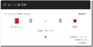 ゴールラッシュに至った過程に感心！　バーレーン戦　ワールドカップアジア最終予選観戦記